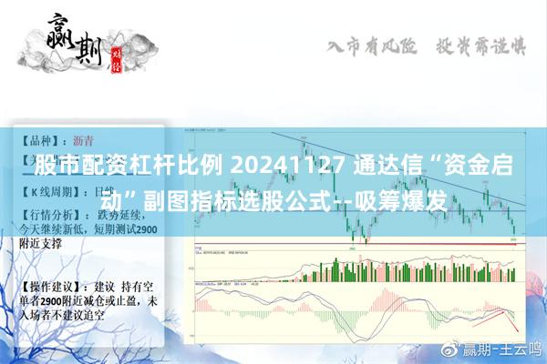 股市配资杠杆比例 20241127 通达信“资金启动”副图指标选股公式--吸筹爆发