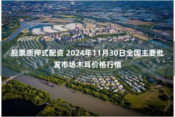 股票质押式配资 2024年11月30日全国主要批发市场木耳价格行情